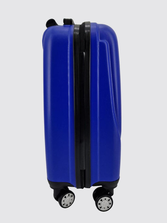 Mittlerer Hartschalenkoffer Blau mit 4 Rädern Höhe 62cm