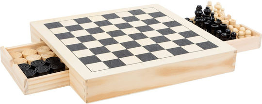 Small Foot Backgammon 28x28cm