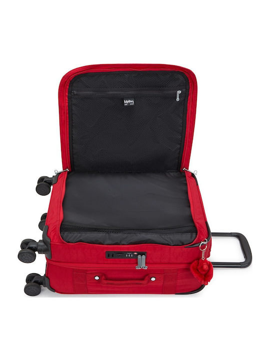 Kipling Βαλίτσα Ταξιδίου Καμπίνας Ruby Red με 4 Ρόδες Ύψους 55εκ.