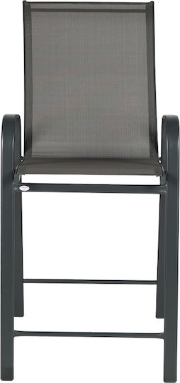 Hocker für Bar Für den Außenbereich Charcoal 1Stück 55x70x114cm