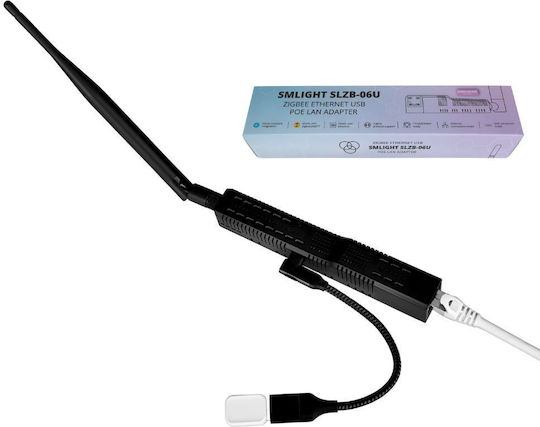 Smlight Slzb-06u – Zigbee Ethernet Poe USB-C Network Adapter with Wireless Wi-Fi Connection