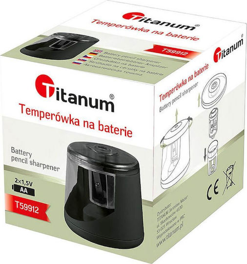 Automatische Elektrische Anspitzer Titanum 7-8mm Batterien