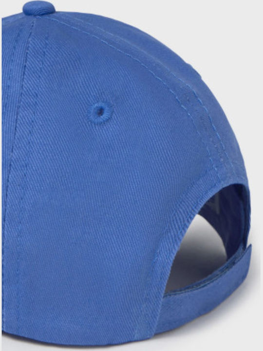 Mayoral Kinderhut Jockey Stoff Blau