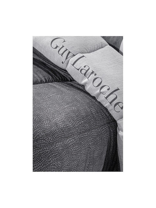 Guy Laroche Doppelbettdecke 220x240cm Safari Anthrazit 530 GSM