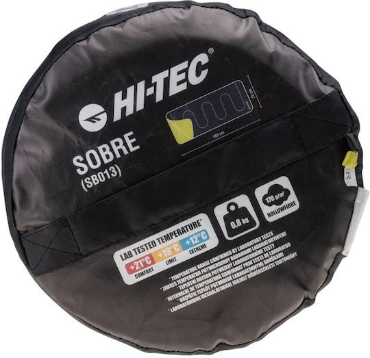 Hi-Tec Sleeping Bag Μονό Sobre Black/Green