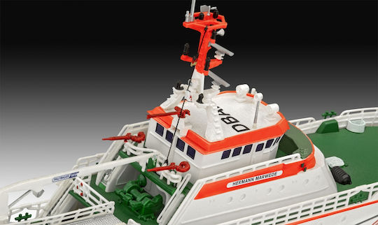 Revell Rescue Ship Herman Maruad Modeling Figure Ship 78 Pieces in Scale 1:200 581.2x581.2cm.