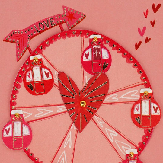 Love Wheel Поздравителна Картичка 17.5x12.5см