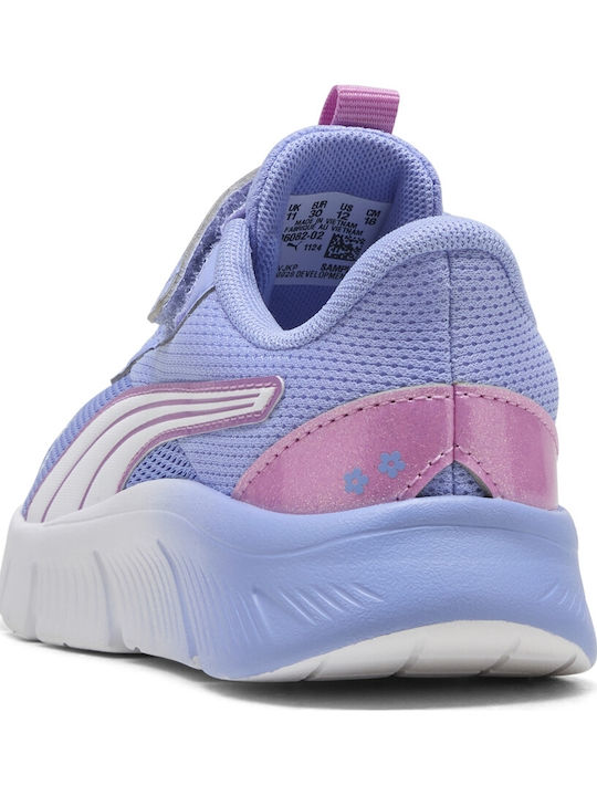 Ac+ Ps Kids Sports Shoes Running with Hoop & Loop Closure Purple