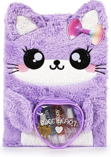 Tri-Coastal Set Furry Sketchpad 21x27cm 100 Sheets Cat Cosmetics