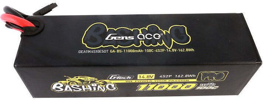 Gens Ace Bashing Μπαταρία Li-Po 14.8V 11000mAh 100C 4S EC5 για Τηλεκατευθυνόμενο