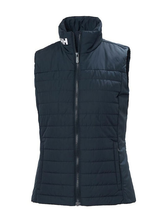 Insulator 2.0 Κοντό Γυναικείο Αμάνικο Puffer Μπουφάν για Χειμώνα Navy Μπλε