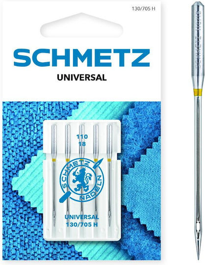 Set de Ace Universale Schmetz pentru Mașină de Cusut 10 Bucăți Mărimea Sistemului 110 130/705 H