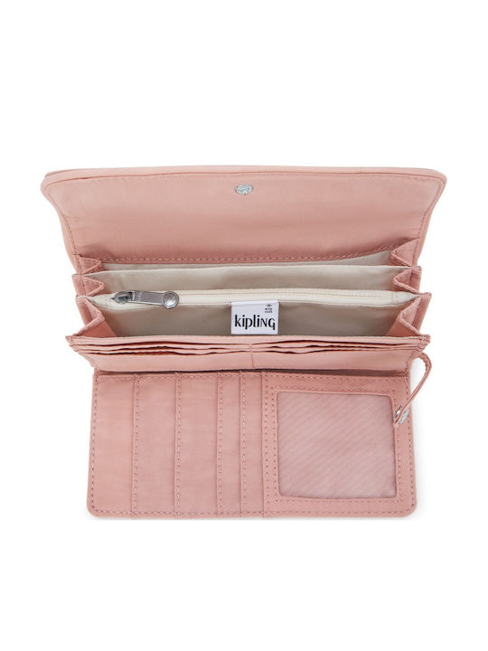 Großes Damenbrieftasche mit RFID Rosa