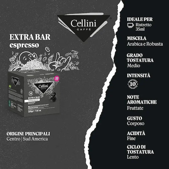 Cellini Capsule Espresso Compatibile cu Mașina Dolce Gusto 120capace