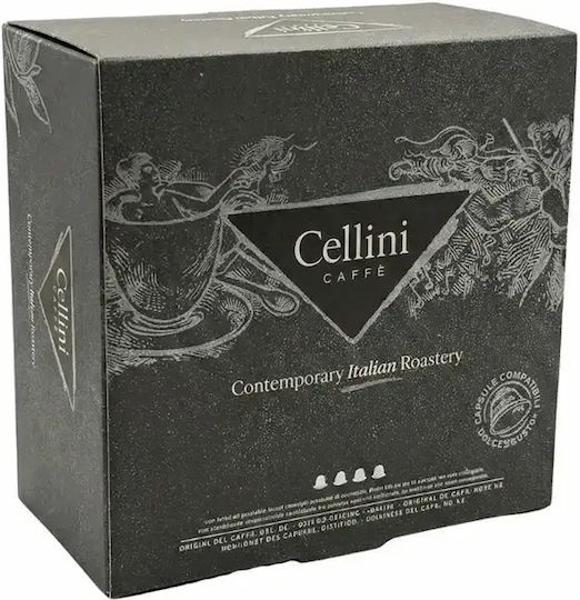 Cellini Capsule Espresso Compatibile cu Mașina Dolce Gusto 120capace