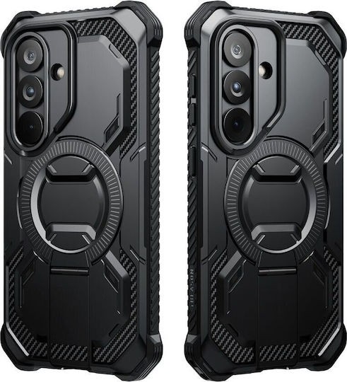 Supcase Back Cover Σιλικόνης / Πλαστικό / Tempered Glass Μαύρο (Galaxy S26)
