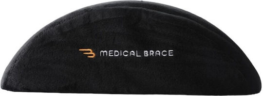 Medical Brace Μαξιλάρι Ποδιών με Memory Foam 44x33x10cm σε Μαύρο χρώμα MB.HC1808