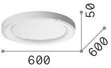 Ideal Lux Πλαφονιέρα 60εκ. LED Ideal Lux Πλαφονιέρα 60εκ. LED