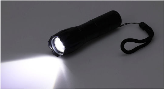 FX Lanternă LED cu Luminozitate Maximă 300lm Negru