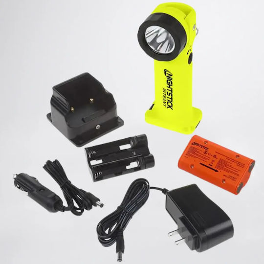 Nightstick Επαναφορτιζόμενος Προβολέας Χειρός LED Διπλής Λειτουργίας με Μέγιστη Φωτεινότητα 60lm