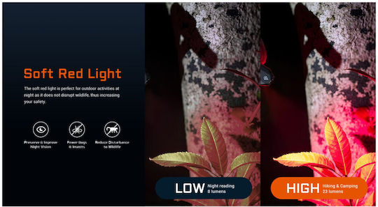 Acebeam Taschenlampe LED mit maximaler Helligkeit 1000lm