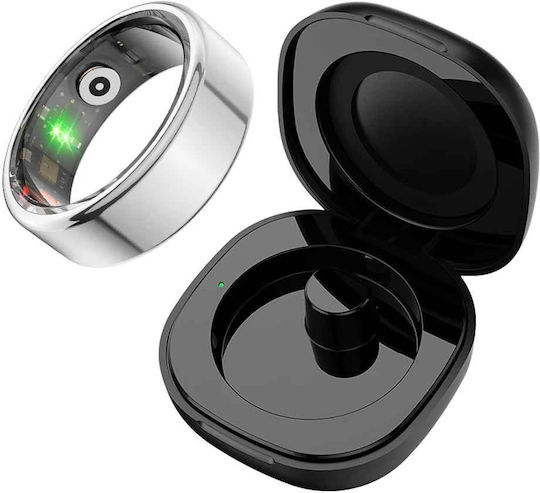 Colmi R02 Inel Inteligent 20.3mm Waterproof Cu Pulsometru Argintiu