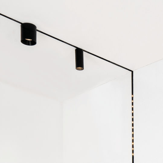 Magnetic Inner Corner Rail 90° Vertical 4.2x4.2cm