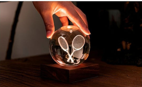Gingko Light Dekorative Lampe 3D-Illusion Honig