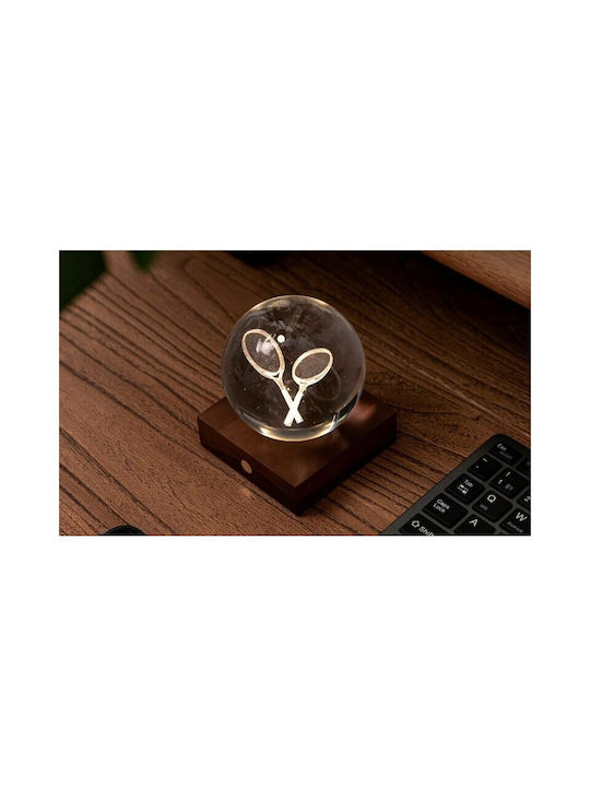 Gingko Light Dekorative Lampe 3D-Illusion Honig