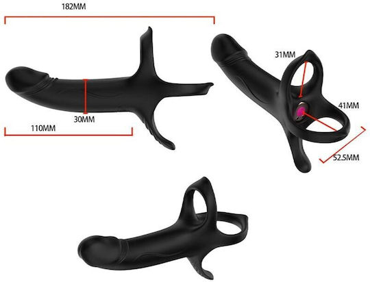 Armony Vibrator mit Fernbedienung Schwarz