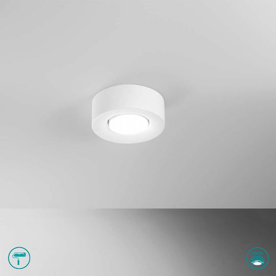 Fan Europe Deckenleuchte 14cm Weiß mit Fassung GX53