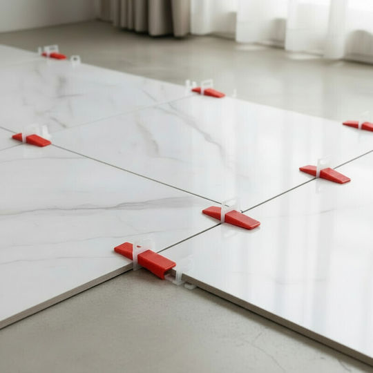 Pro Tile Leveling Kit 100 Clips 1 Mm 100 Wedges Included
