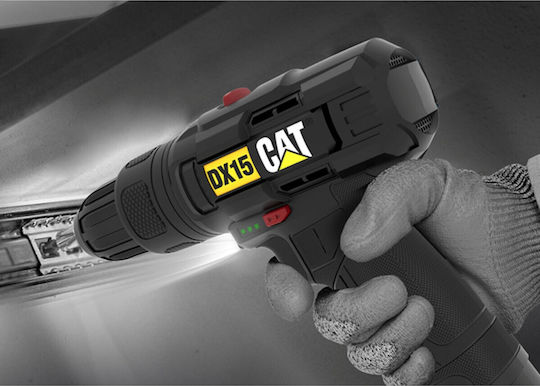 CAT DX15 Κρουστικό Δραπανοκατσάβιδο Μπαταρίας 12V 1x1.5Ah