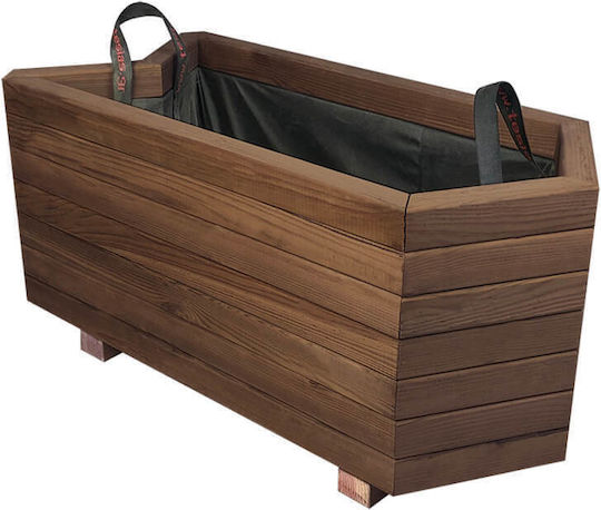 Tesias Planter Box Wooden Beige 36x87x36cm.
