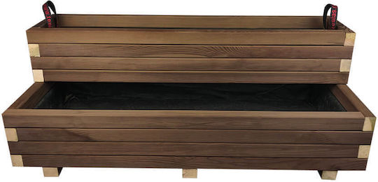 Tesias Planter Box Lemn Bej 50x110x40cm.