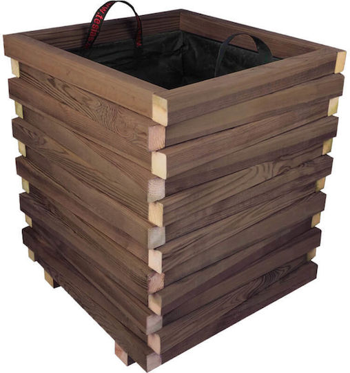 Tesias Pot Wooden 50x50x60cm.