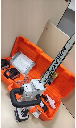 Nakayama EC1230 Battery Pruning Chainsaw 2x4Ah 21V 1.4kg with 30cm Blade