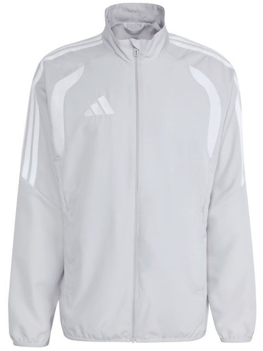 Tiro Sweatshirt with Hood Light Gray