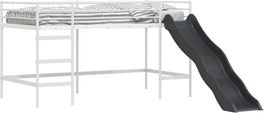 Pat Single Suprainălțat pentru Saltea 99,5x200cm