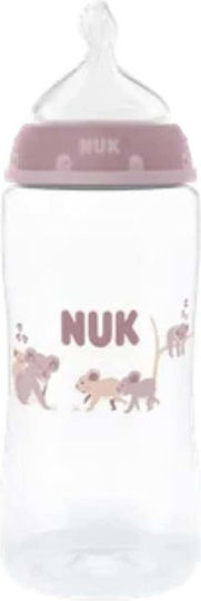 Nuk Πλαστικό Μπιμπερό First Choice Plus Κατά των Κολικών με Θηλή Σιλικόνης για 3+ μηνών Μπλε 300ml