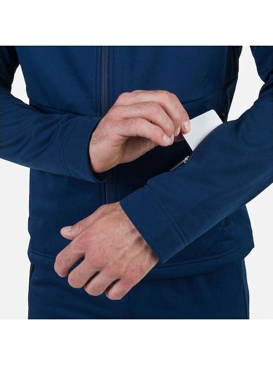 Χειμωνιάτικο Μπουφάν Softshell Αδιάβροχο και Αντιανεμικό Navy Blue