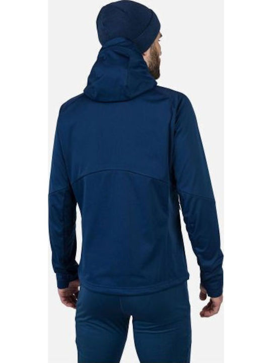 Χειμωνιάτικο Μπουφάν Softshell Αδιάβροχο και Αντιανεμικό Navy Blue