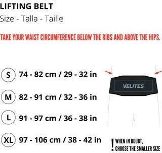Strength Belt Velites Blue Light