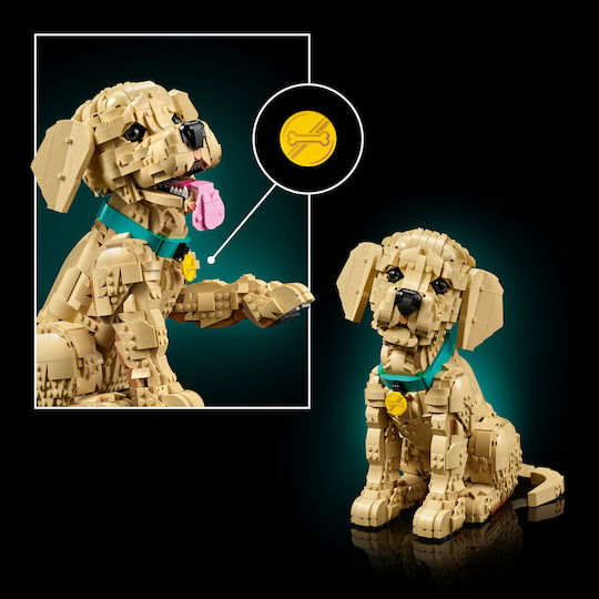 LEGO Icons Golden Retriever Puppy За 18+ Години 2102 Бройки
