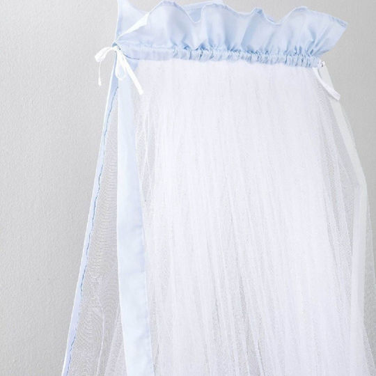 Nima Кошара За Количка Nappy от Тюл 21022 Светлосиня 200x600x600см.