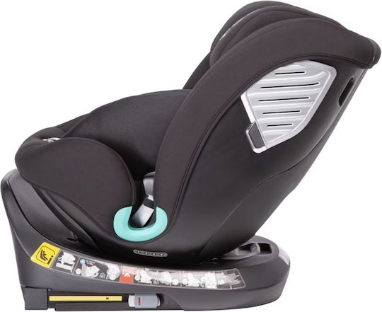 Kidnort Radjur Καθισματάκι Αυτοκινήτου i-Size με Isofix Μαύρο