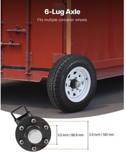 Vevor Lifting & Pulling Equipment in Schwarz Color