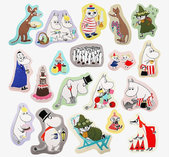 Moomin Μαγνητικό Παιχνίδι Κατασκευών