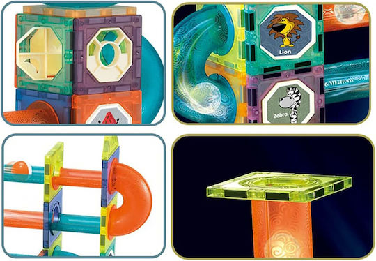 MalPlay Magnetisches Spielzeug Bau- und Konstruktionsspielzeug
