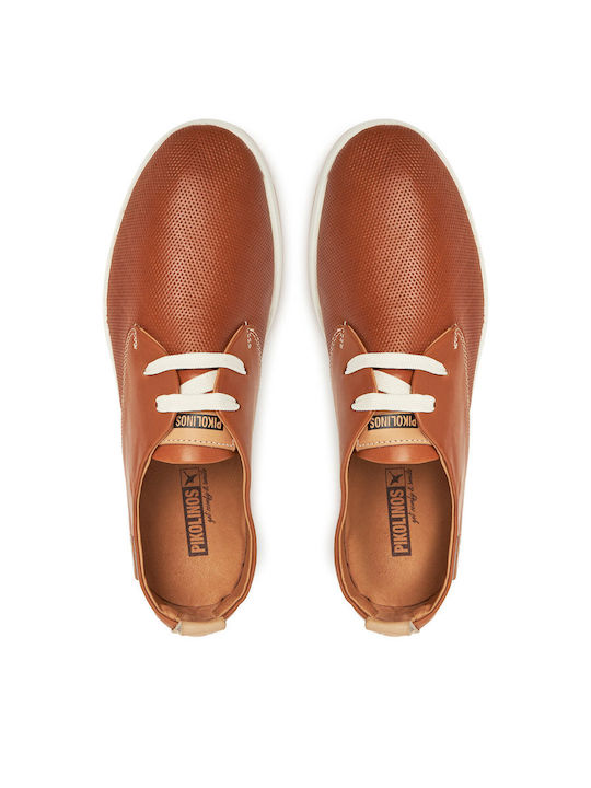 Damen Oxfords in Braun Farbe